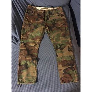 Ralph Lauren cargo camo pants